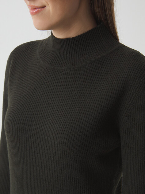 Женский джемпер MAISON DAVID, Артикул 71801M, темно-зеленый | 4400689. Ракурс 3
