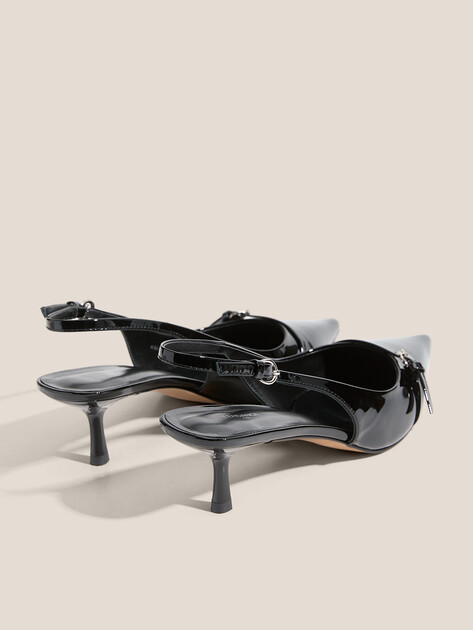 Женские туфли с открытой пяткой (слингбэк) TENDANCE, Артикул RL765-5, черный | 4400846. Ракурс 6 Женские туфли с открытой пяткой (слингбэк) TENDANCE, Артикул RL765-5, черный | 4400846. Ракурс 6