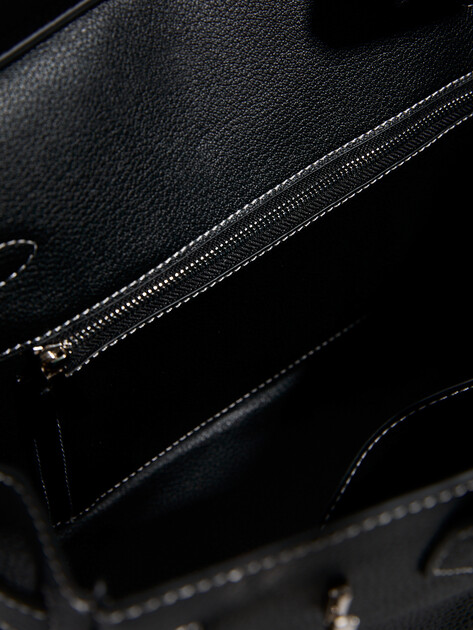 Женский тоут TENDANCE, Артикул MRH23-097M, черный | 4401814. Ракурс 4 Женский тоут TENDANCE, Артикул MRH23-097M, черный | 4401814. Ракурс 4