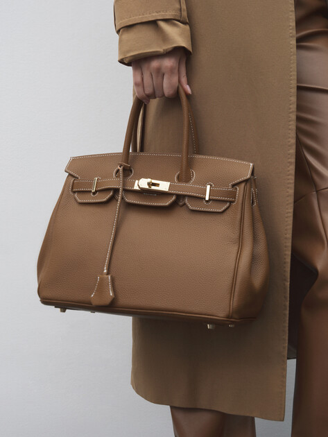 Женский тоут TENDANCE, Артикул MRH23-097M, светло-коричневый | 4401820. Ракурс 5 Женский тоут TENDANCE, Артикул MRH23-097M, светло-коричневый | 4401820. Ракурс 5