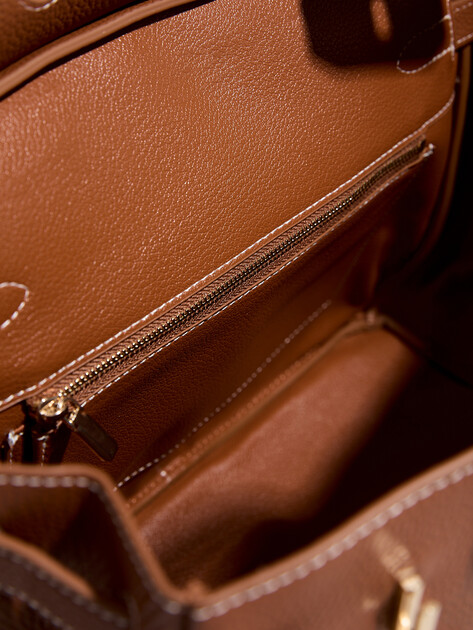 Женский тоут TENDANCE, Артикул MRH23-097M, оранжево-коричневый | 4401822. Ракурс 4