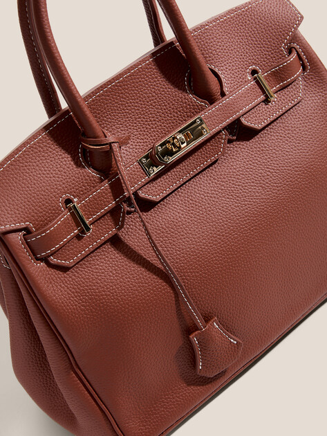 Женский тоут TENDANCE, Артикул MRH23-097M, красно-коричневый | 4401839. Ракурс 2 Женский тоут TENDANCE, Артикул MRH23-097M, красно-коричневый | 4401839. Ракурс 2