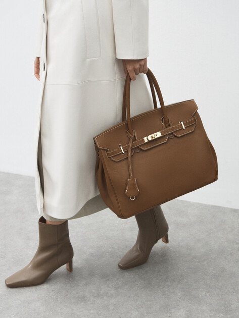 Женский тоут TENDANCE, Артикул MRH23-097L, светло-коричневый | 4401857. Ракурс 5 Женский тоут TENDANCE, Артикул MRH23-097L, светло-коричневый | 4401857. Ракурс 5