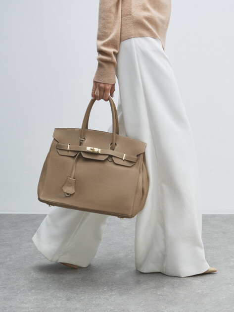 Женский тоут TENDANCE, Артикул MRH23-097L, пыльно-бежевый | 4401861. Ракурс 5 Женский тоут TENDANCE, Артикул MRH23-097L, пыльно-бежевый | 4401861. Ракурс 5