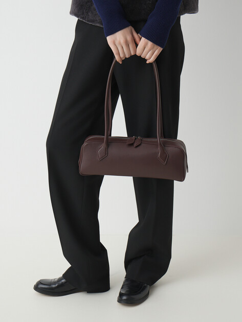 Женская сумка  TENDANCE, Артикул MRH24-277, шоколадный | 4401956. Ракурс 2