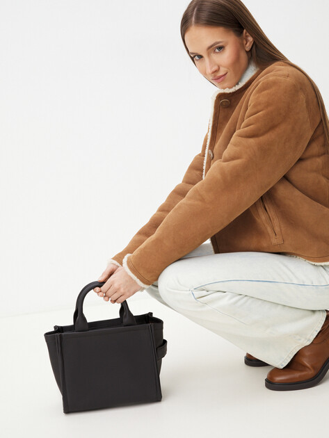 Женский тоут TENDANCE, Артикул MRH221- 073-S, темно-коричневый | 4404133. Ракурс 6 Женский тоут TENDANCE, Артикул MRH221- 073-S, темно-коричневый | 4404133. Ракурс 6