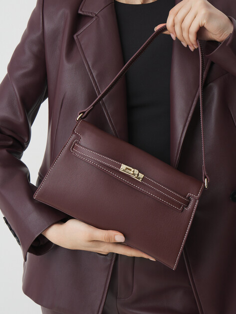 Женская сумка  TENDANCE, Артикул MRH24-272, каштановый | 4405456. Ракурс 2
