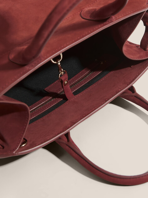 Женский тоут CALZETTI, Артикул ASHLEY MEDIUM, бордовый | 4406298. Ракурс 5