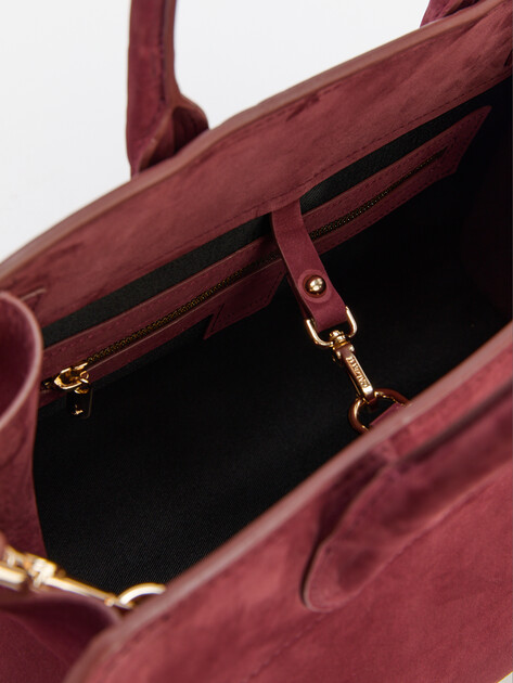 Женский тоут CALZETTI, Артикул ASHLEY MEDIUM, бордовый | 4406298. Ракурс 6