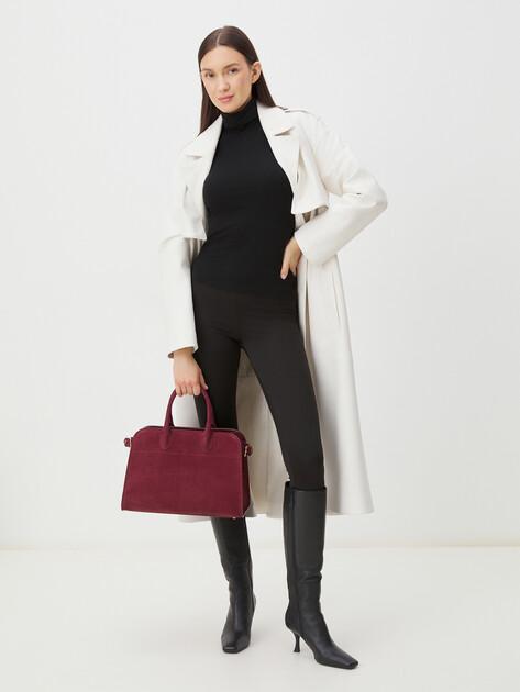 Женский тоут CALZETTI, Артикул ASHLEY MEDIUM, бордовый | 4406298. Ракурс 7