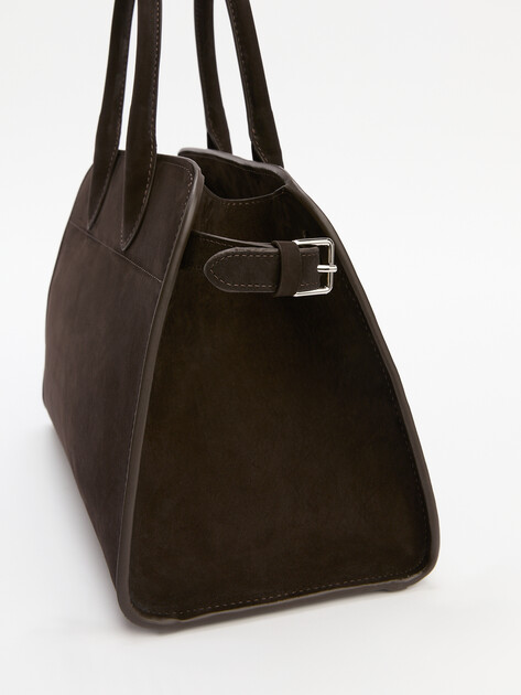 Женский тоут CALZETTI, Артикул ASHLEY MEDIUM, темно-коричневый | 4406307. Ракурс 3