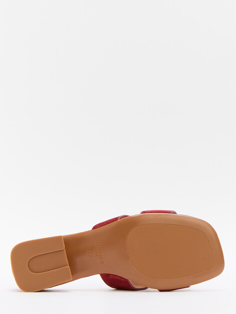 Мюли TENDANCE, Артикул SW501-5, вишневый | 4408909. Ракурс 4 Мюли TENDANCE, Артикул SW501-5, вишневый | 4408909. Ракурс 4