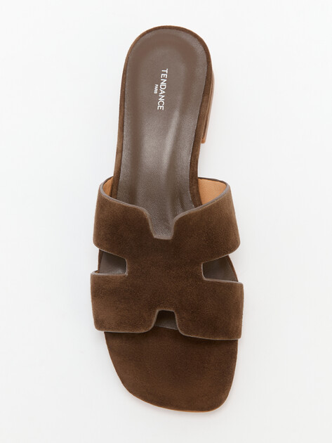 Мюли TENDANCE, Артикул SW501-5, темно-коричневый | 4408958. Ракурс 5