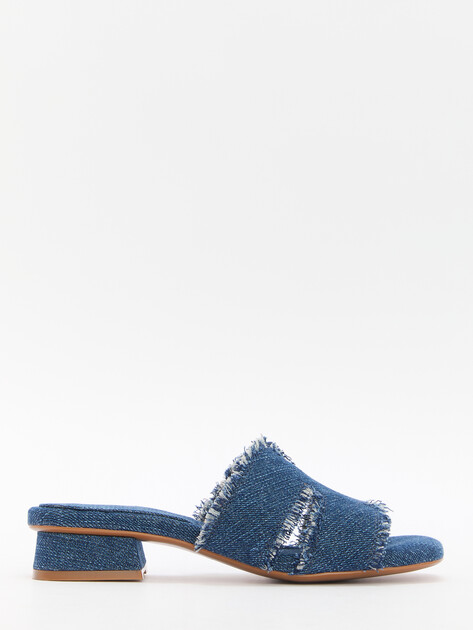 Женские мюли из денима TENDANCE, Артикул SW501-5, синий | 4408986. Ракурс 2 Женские мюли из денима TENDANCE, Артикул SW501-5, синий | 4408986. Ракурс 2