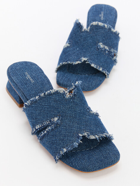 Женские мюли из денима TENDANCE, Артикул SW501-5, синий | 4408986. Ракурс 5 Женские мюли из денима TENDANCE, Артикул SW501-5, синий | 4408986. Ракурс 5