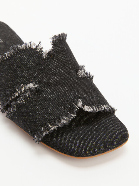 Женские мюли из денима TENDANCE, Артикул SW501-5, черный | 4409000. Ракурс 6 Женские мюли из денима TENDANCE, Артикул SW501-5, черный | 4409000. Ракурс 6