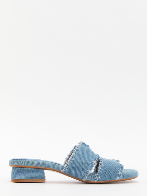Женские мюли из денима TENDANCE, Артикул SW501-5, серо-синий | 4409042. Ракурс 3 Женские мюли из денима TENDANCE, Артикул SW501-5, серо-синий | 4409042. Ракурс 3