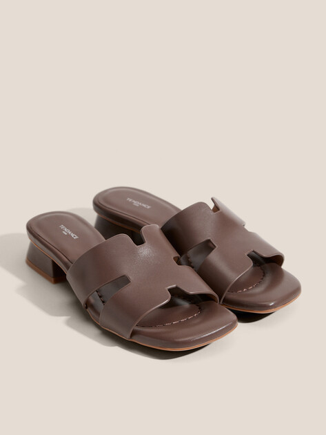 Мюли TENDANCE, Артикул SW501-5, темно-коричневый | 4409091. Ракурс 3