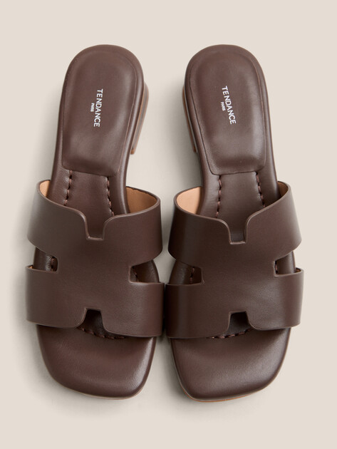 Мюли TENDANCE, Артикул SW501-5, темно-коричневый | 4409091. Ракурс 5