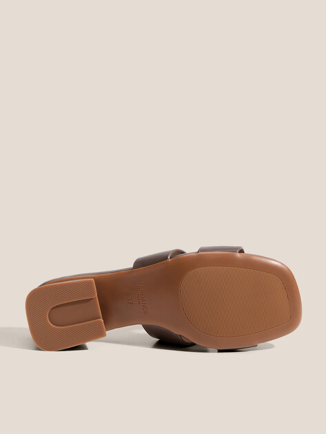 Мюли TENDANCE, Артикул SW501-5, темно-коричневый | 4409091. Ракурс 7