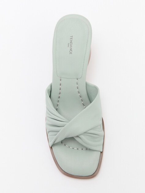 Мюли TENDANCE, Артикул SW505-6, серо-зеленый | 4409466. Ракурс 5