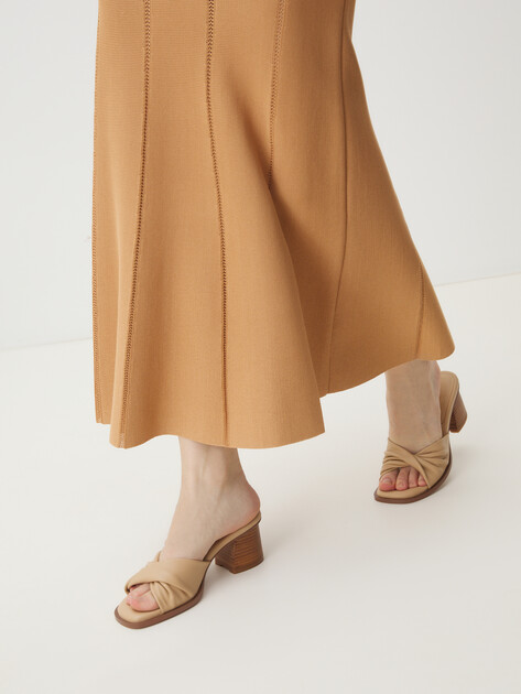 Мюли TENDANCE, Артикул SW505-6, бежевый | 4409494. Ракурс 2 Мюли TENDANCE, Артикул SW505-6, бежевый | 4409494. Ракурс 2