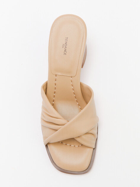 Мюли TENDANCE, Артикул SW505-6, бежевый | 4409494. Ракурс 5 Мюли TENDANCE, Артикул SW505-6, бежевый | 4409494. Ракурс 5