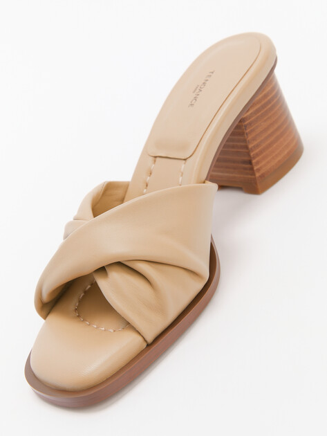 Мюли TENDANCE, Артикул SW505-6, бежевый | 4409494. Ракурс 6 Мюли TENDANCE, Артикул SW505-6, бежевый | 4409494. Ракурс 6