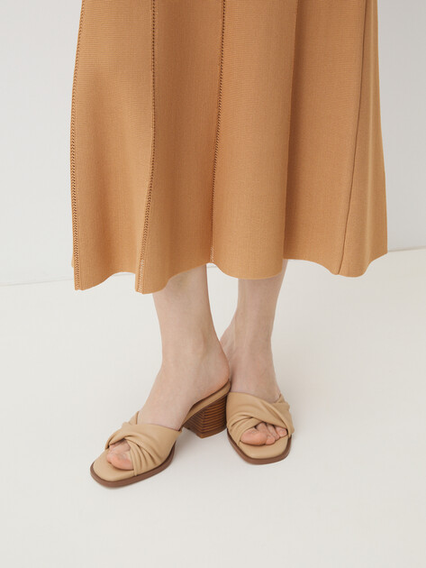 Мюли TENDANCE, Артикул SW505-6, темно-бежевый | 4409508. Ракурс 2