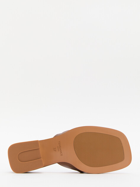 Мюли TENDANCE, Артикул SW503-3, коричневый | 4409614. Ракурс 4 Мюли TENDANCE, Артикул SW503-3, коричневый | 4409614. Ракурс 4