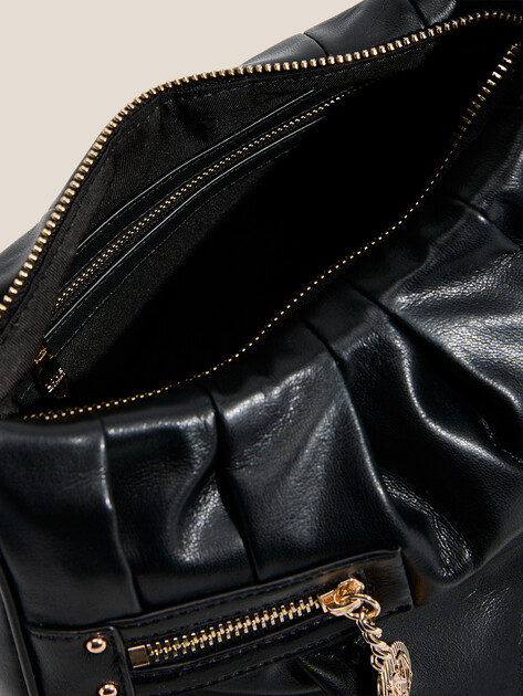 Женская сумка  LOVE MOSCHINO BAGGY, Артикул JC4212PP SS25, черный | 4410905. Ракурс 4