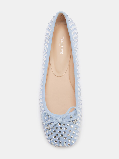 Балетки TENDANCE, Артикул SST1400-2, голубой | 4411241. Ракурс 5
