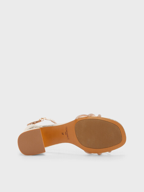 Женские босоножки TENDANCE, Артикул DL2350-6, золотистый | 4411554. Ракурс 3