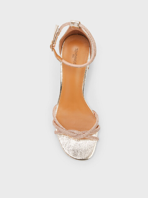 Женские босоножки TENDANCE, Артикул DL2350-6, золотистый | 4411554. Ракурс 4