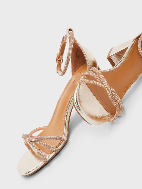 Женские босоножки TENDANCE, Артикул DL2350-6, золотистый | 4411554. Ракурс 5