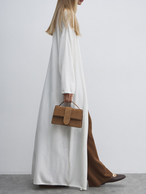 Женская сумка  TENDANCE, Артикул MRH21 - 046, коричнево-бежевый | 4411635. Ракурс 5