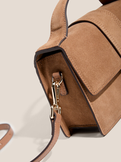 Женская сумка  TENDANCE, Артикул MRH21 - 046, коричнево-бежевый | 4411635. Ракурс 2