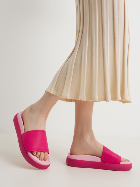 Женские сланцы TAMARIS AMALIA, Артикул 1-1-27511-44, фуксия | 4411846. Ракурс 2