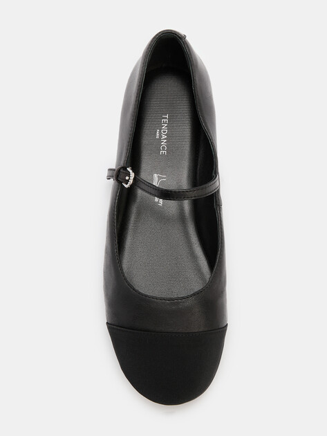 Женские балетки мэри-джейн TENDANCE, Артикул GLC7945-01, черный | 4413905. Ракурс 5