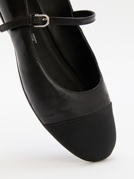 Женские балетки мэри-джейн TENDANCE, Артикул GLC7945-01, черный | 4413905. Ракурс 6