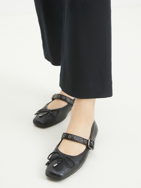 Балетки мэри-джейн TENDANCE, Артикул GLC7305-02, черный | 4414182. Ракурс 2