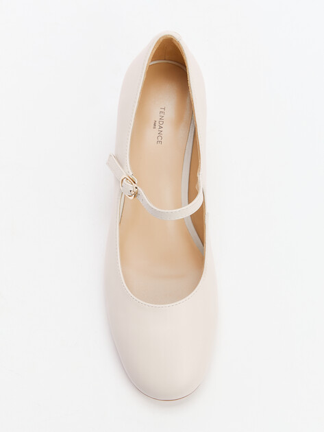 Женские туфли мэри-джейн TENDANCE, Артикул GLC5283-01, светло-бежевый | 4414726. Ракурс 5