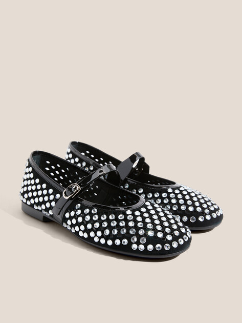 Женские балетки мэри-джейн TENDANCE, Артикул GLC7765-01, черный | 4415198. Ракурс 2