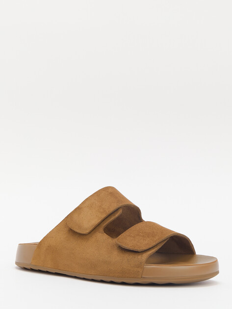 Женские шлепанцы TENDANCE, Артикул GLC7728-01, зеленовато-коричневый | 4415324. Ракурс 3