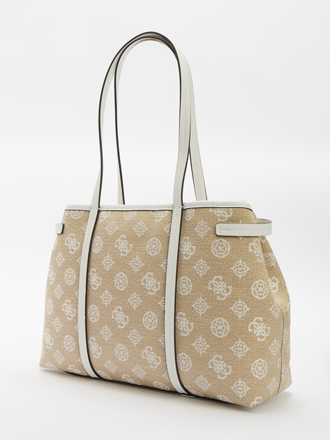 Женский тоут GUESS BEYZA, Артикул HWJG9627230, пыльно-бежевый | 4415773. Ракурс 4 Женский тоут GUESS BEYZA, Артикул HWJG9627230, пыльно-бежевый | 4415773. Ракурс 4