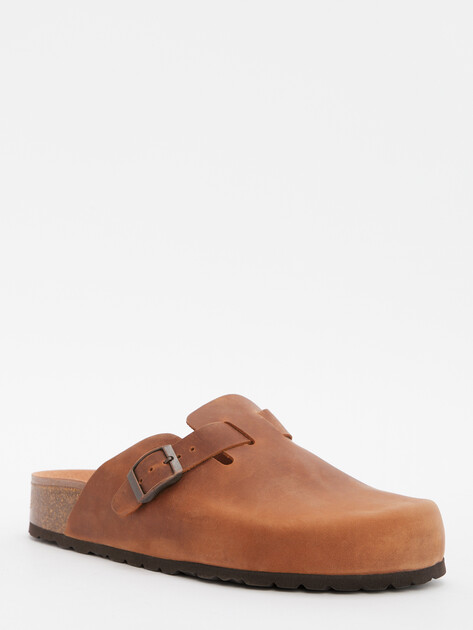 Мужские шлепанцы BIO GREEN, Артикул 14881-M-PT355U-GEL-R, светло-коричневый | 4415804. Ракурс 3