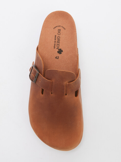 Мужские шлепанцы BIO GREEN, Артикул 14881-M-PT355U-GEL-R, светло-коричневый | 4415804. Ракурс 5