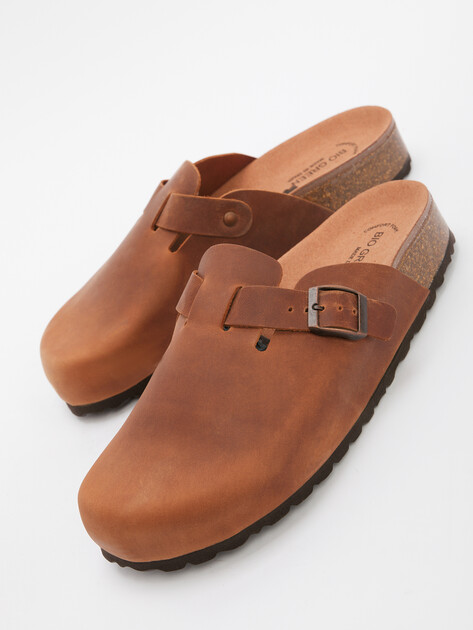 Мужские шлепанцы BIO GREEN, Артикул 14881-M-PT355U-GEL-R, светло-коричневый | 4415804. Ракурс 6