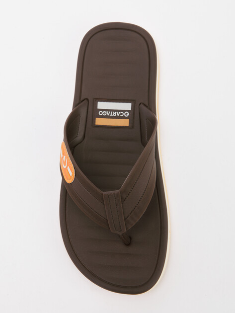 Мужские вьетнамки CARTAGO PARIS II THONG, Артикул 12214, темно-коричневый | 4416235. Ракурс 5