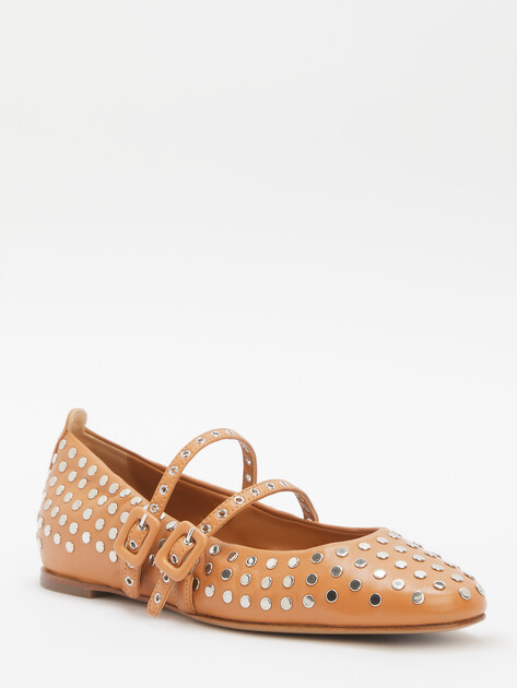 Балетки мэри-джейн HALMANERA DODO, Артикул DODO54, светло-коричневый | 4417140. Ракурс 3 Балетки мэри-джейн HALMANERA DODO, Артикул DODO54, светло-коричневый | 4417140. Ракурс 3
